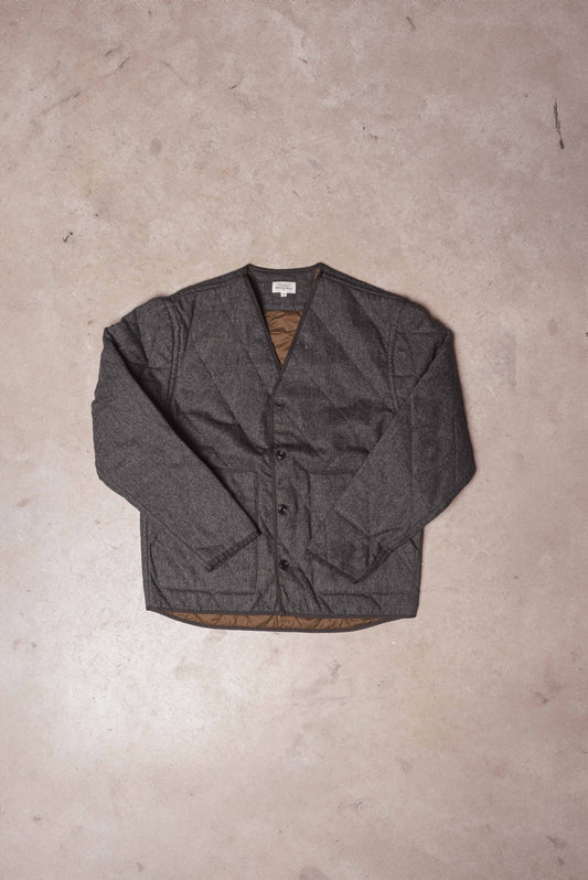 Hartford Chuck Wool Jacket Grey