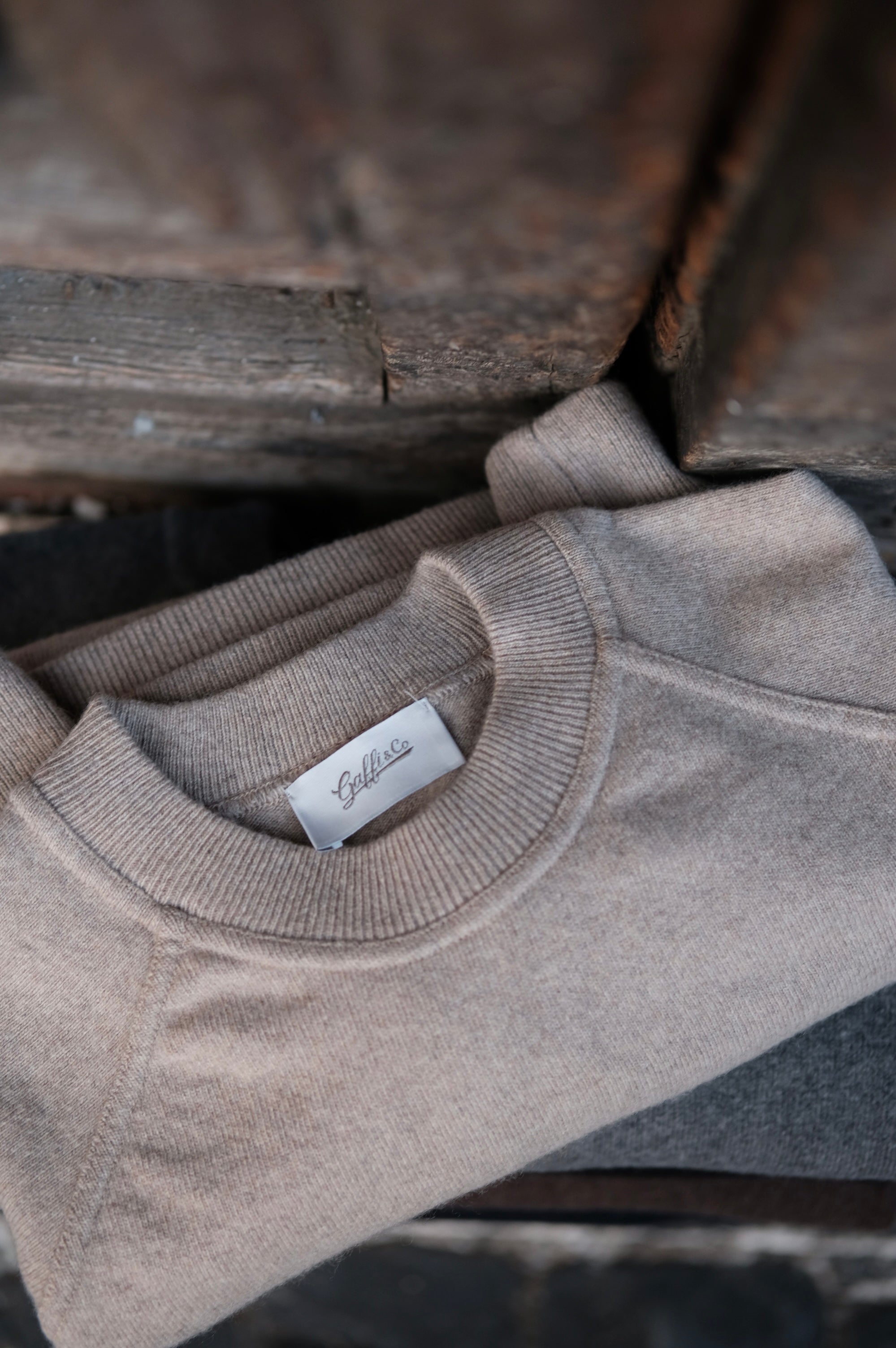 Gaffi & Co. Maglia Cashmere T.Felpa Nero