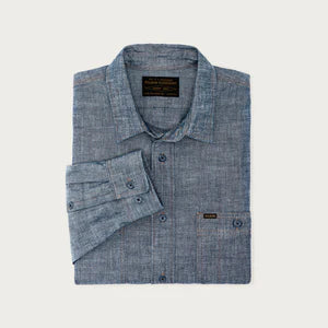 Filson Cotton Chambray CPO Rinsed Indigo