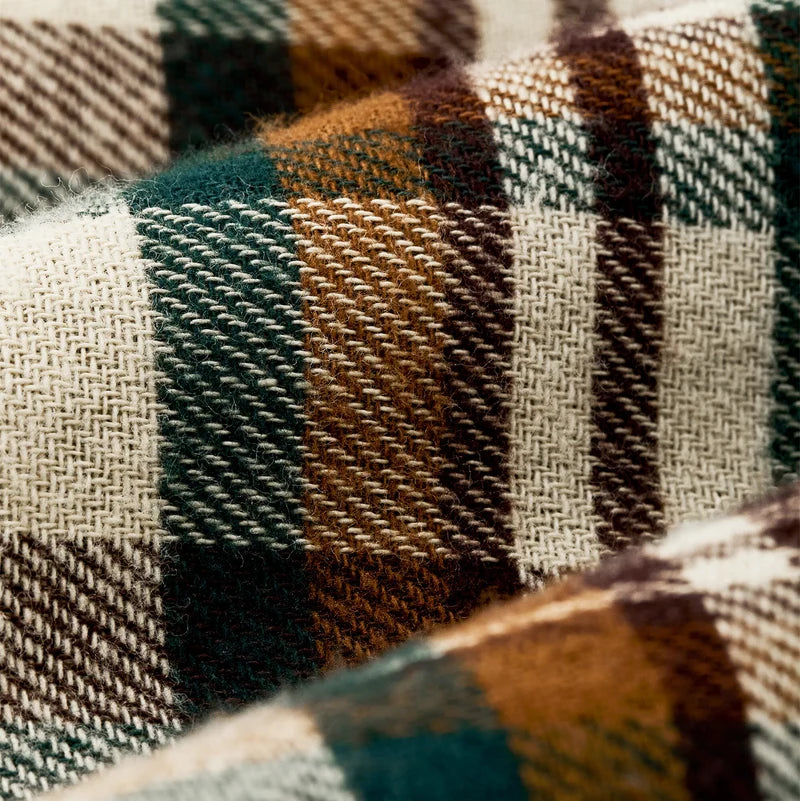 Filson The Rangeland Flannel Shirt Green/Bronze Plaid
