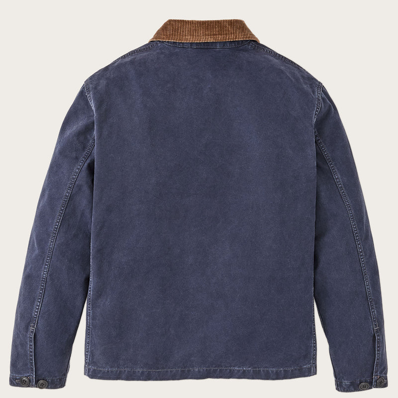 Filson Canvas Outfitter Jacket Blue Mussel