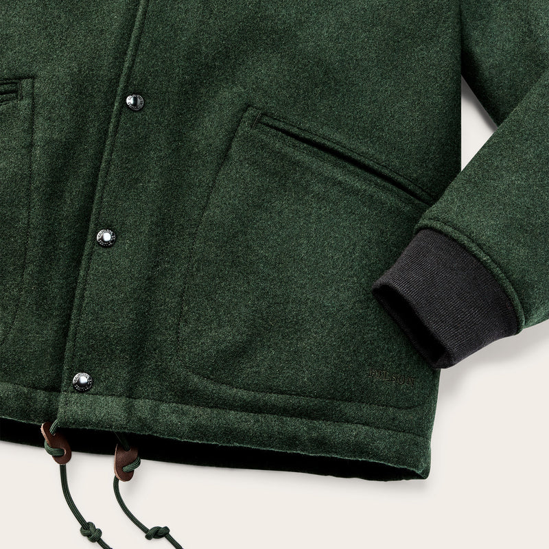 Filson Mackinaw Wool Coach's Jacket Vintage Pine