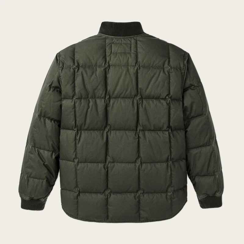 Filson Heritage Cotton Down Jacket Beluga