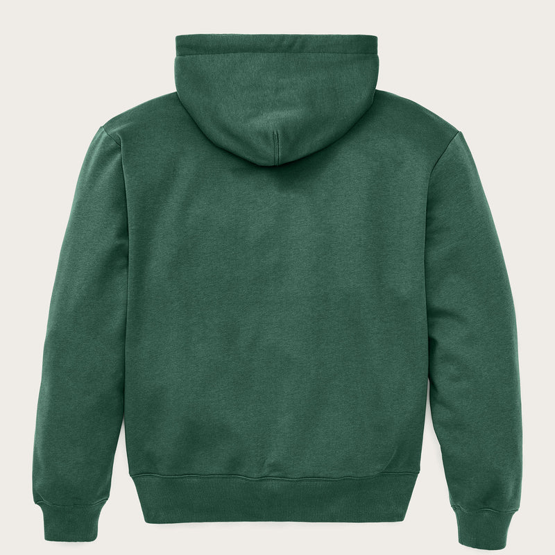 Filson Northwest Hoodie Brushed Back FT Granite Green
