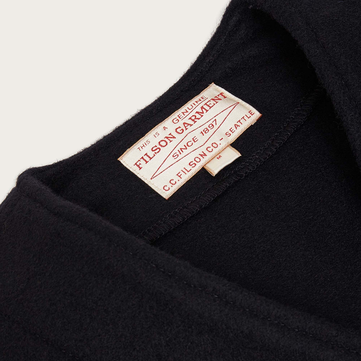 Filson Mackinaw Wool Vest Navy