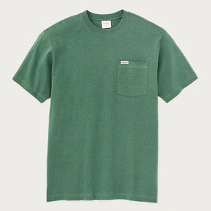 Filson Pocket T-Shirt 16/1 Cotton Jersey Olive Green