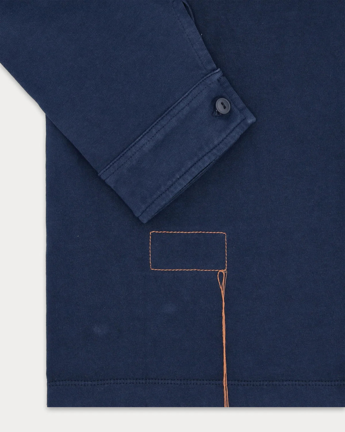 Fortela Grayson Long Sleeve Polo Indaco