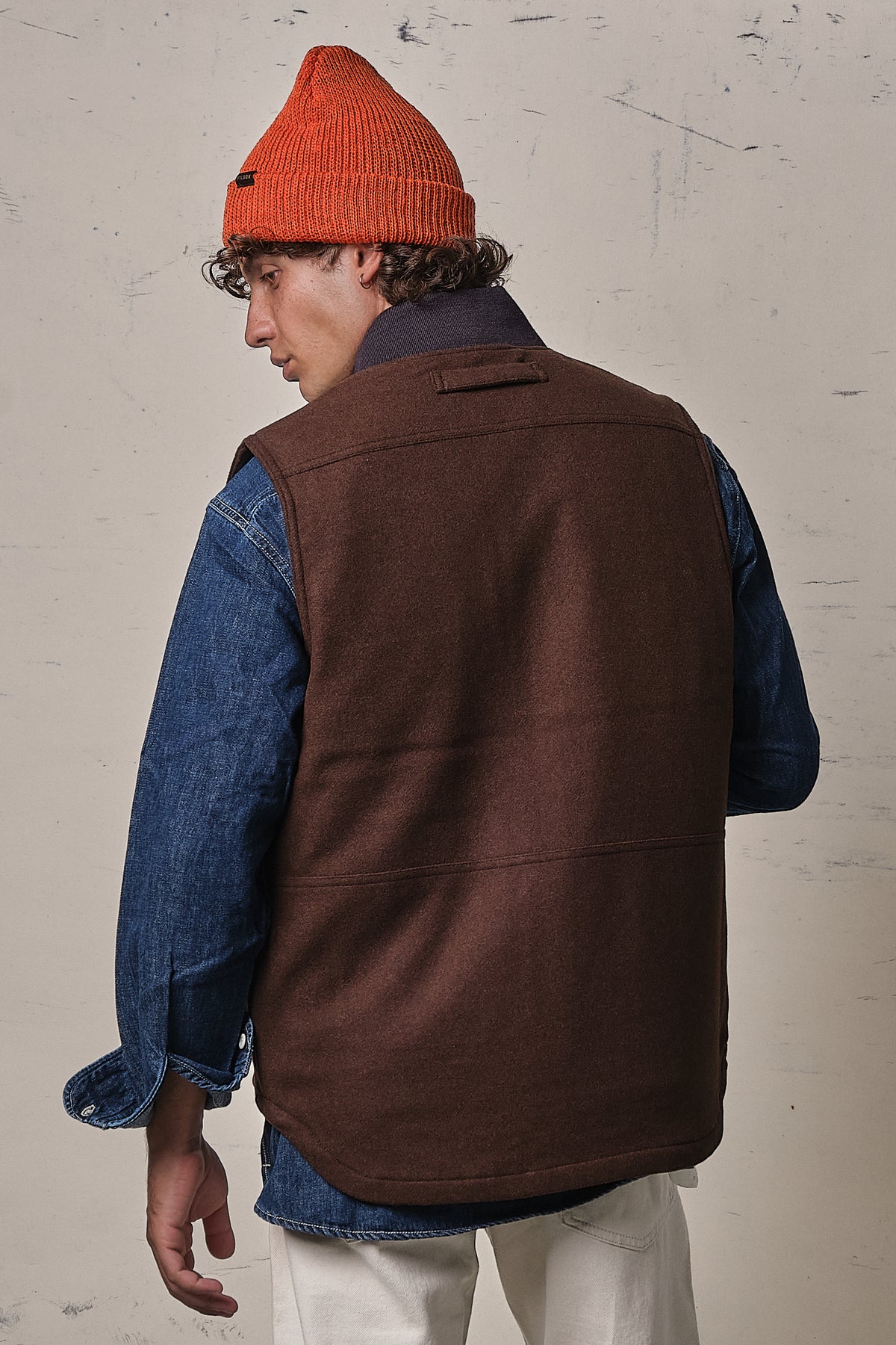 Filson Spokane Insulated Work Vest Beaver Brown
