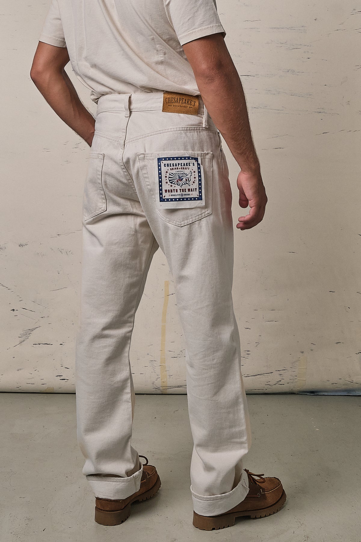 Chesapeake's  Denim Selvedge Silverton Vintage Fit Natural