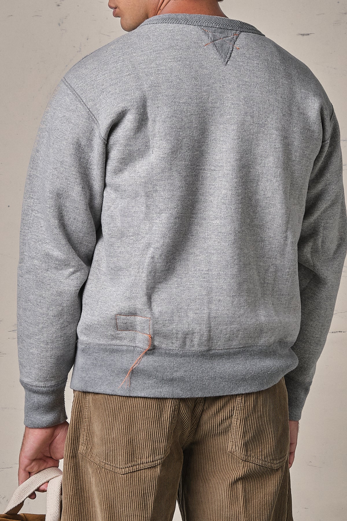 Fortela Felpa Girocollo Jersey Grey Melange