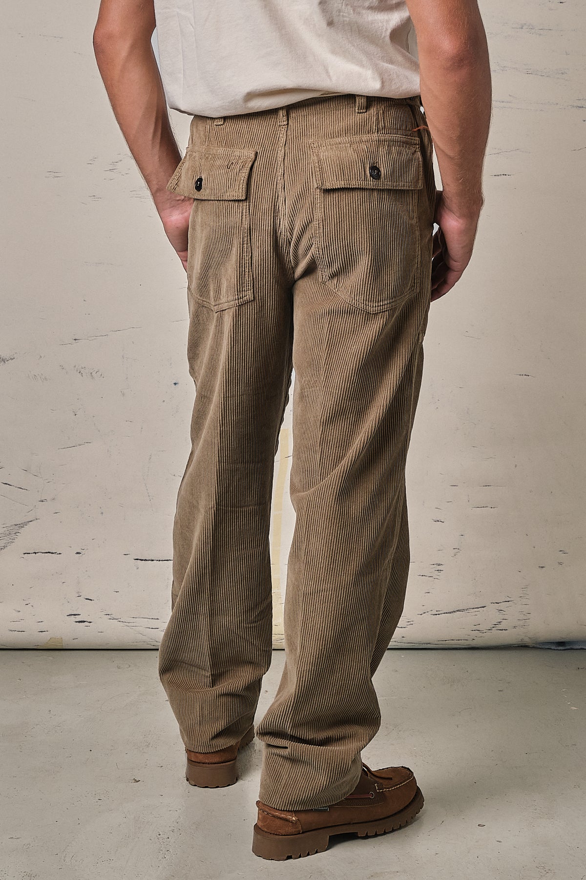 Fortela Newfatigue Pants Velluto Brown