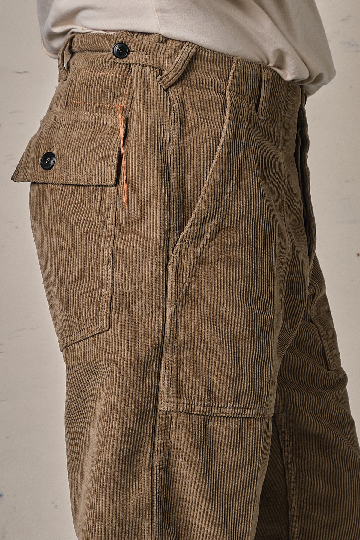 Fortela Newfatigue Pants Velluto Brown