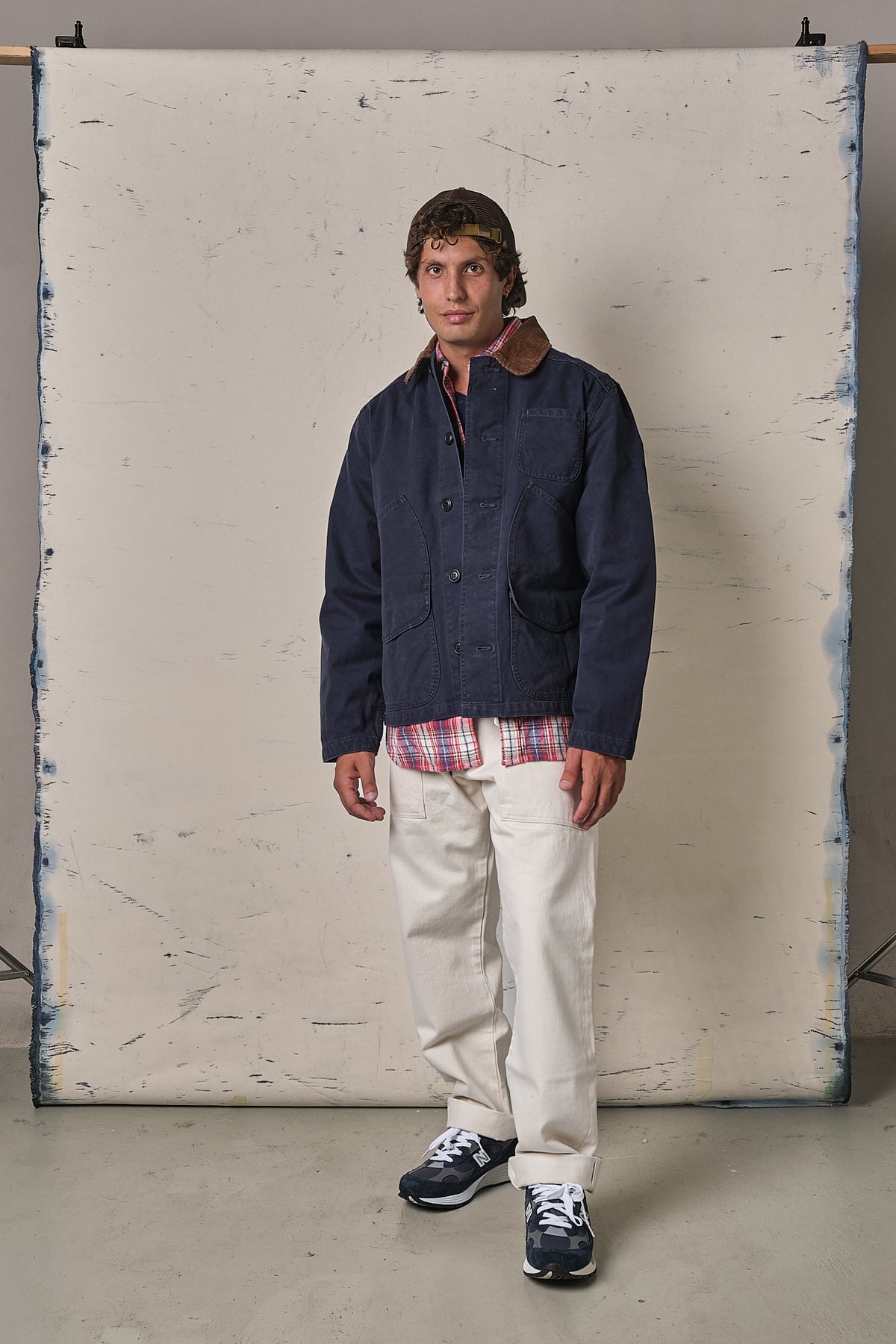 Filson Canvas Outfitter Jacket Blue Mussel