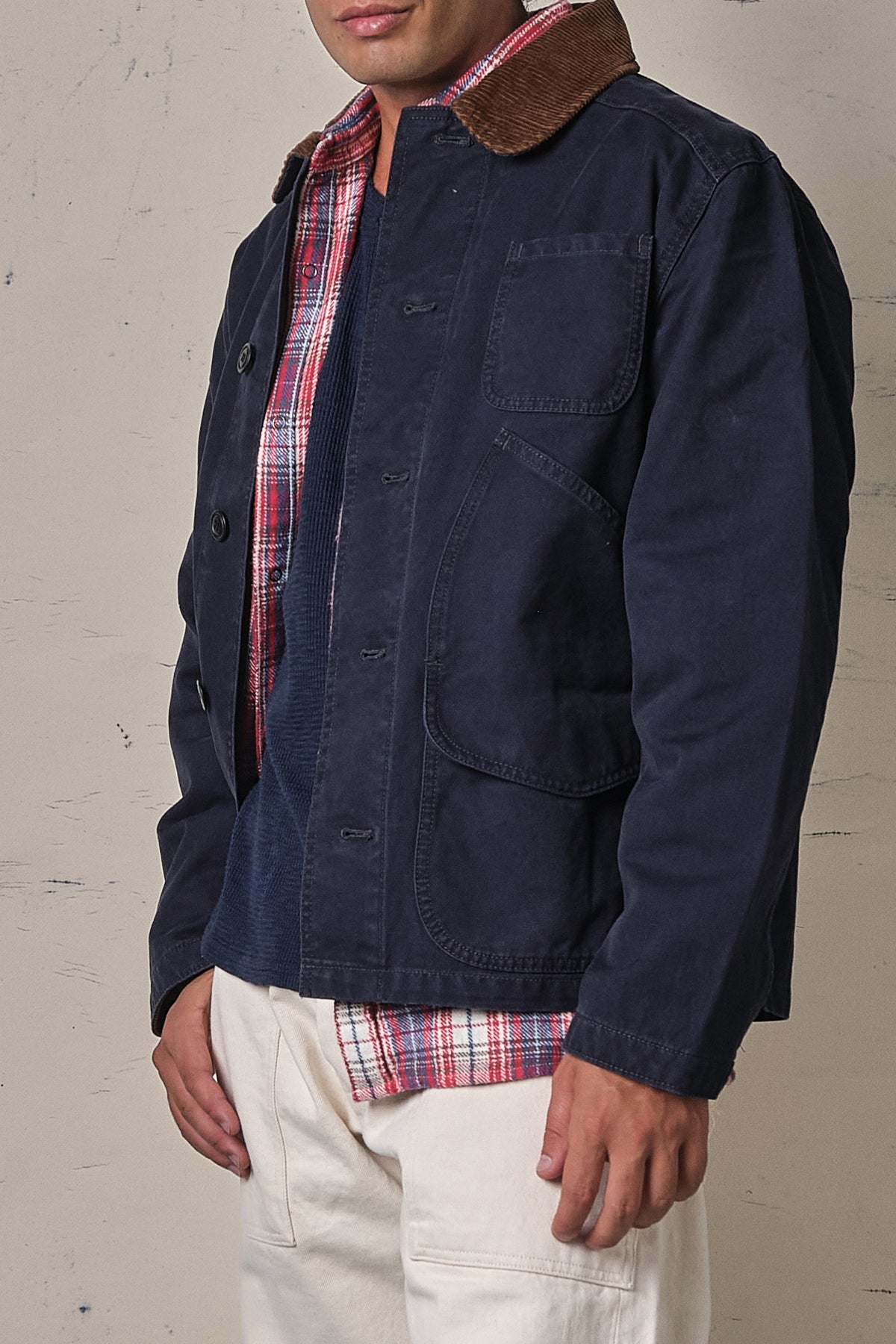 Filson Canvas Outfitter Jacket Blue Mussel