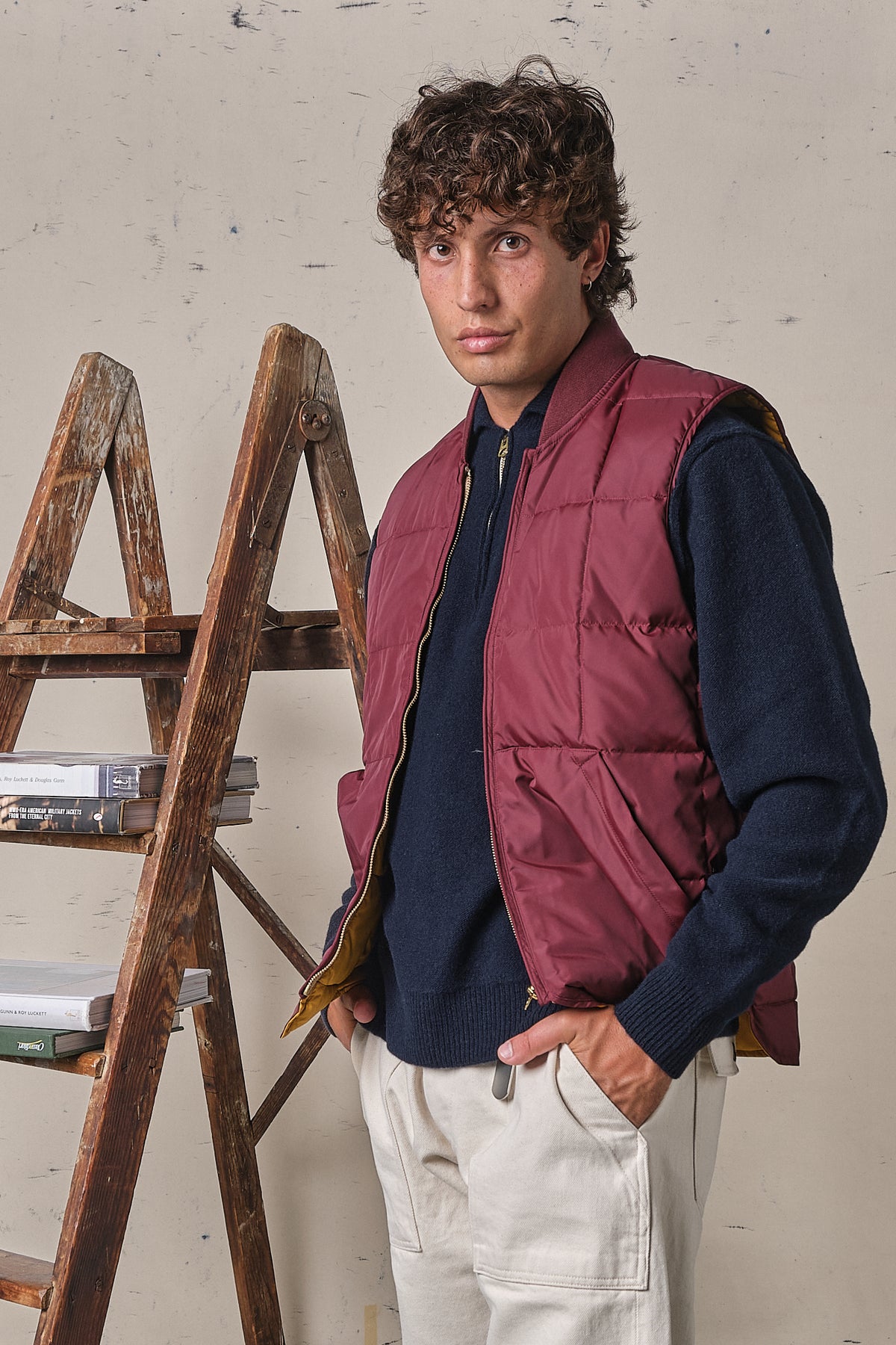 Fortela Leo02 Vest1 Burgundy