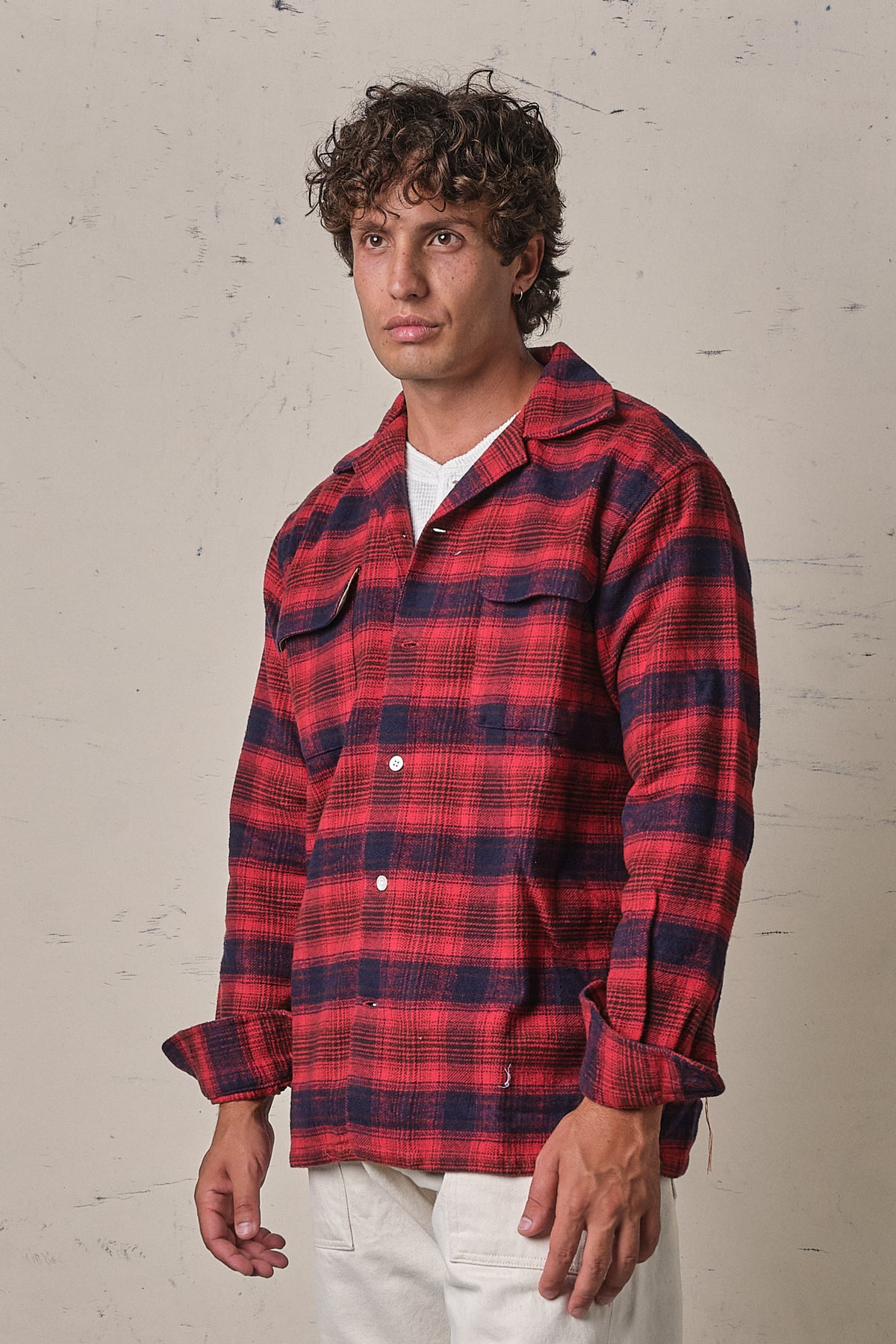 Fortela Baker Shirt Bowling Red