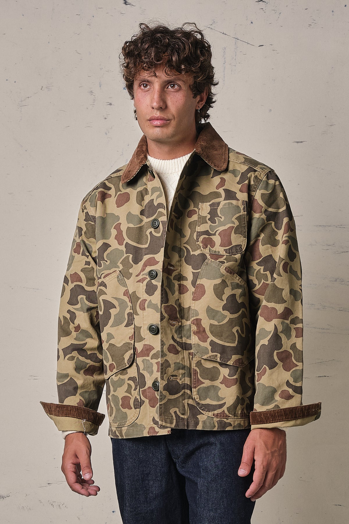 Filson Canvas Outfitter Jacket Tundra Shrub Camo