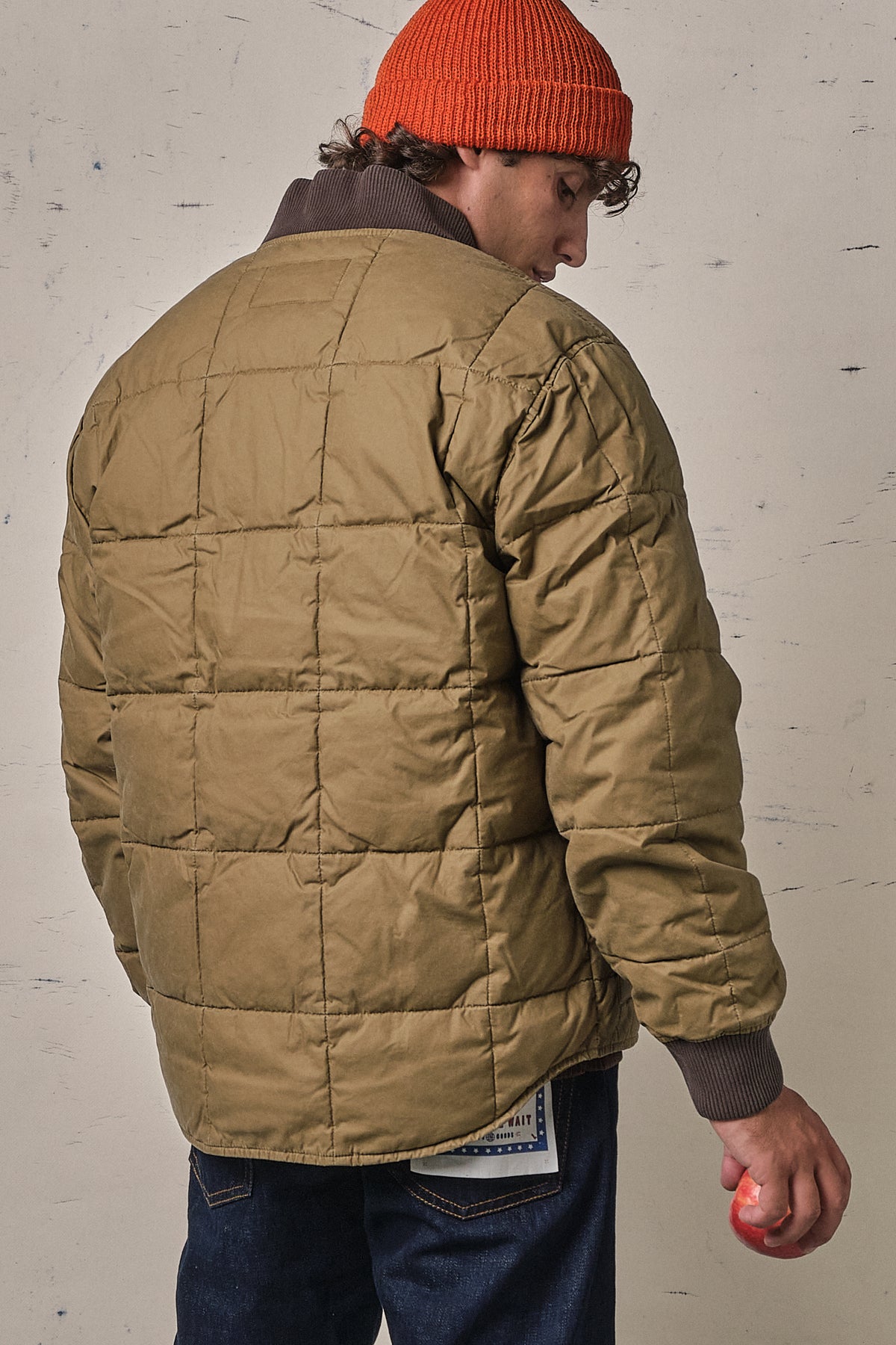Filson Heritage Cotton Down Jacket Light Brown