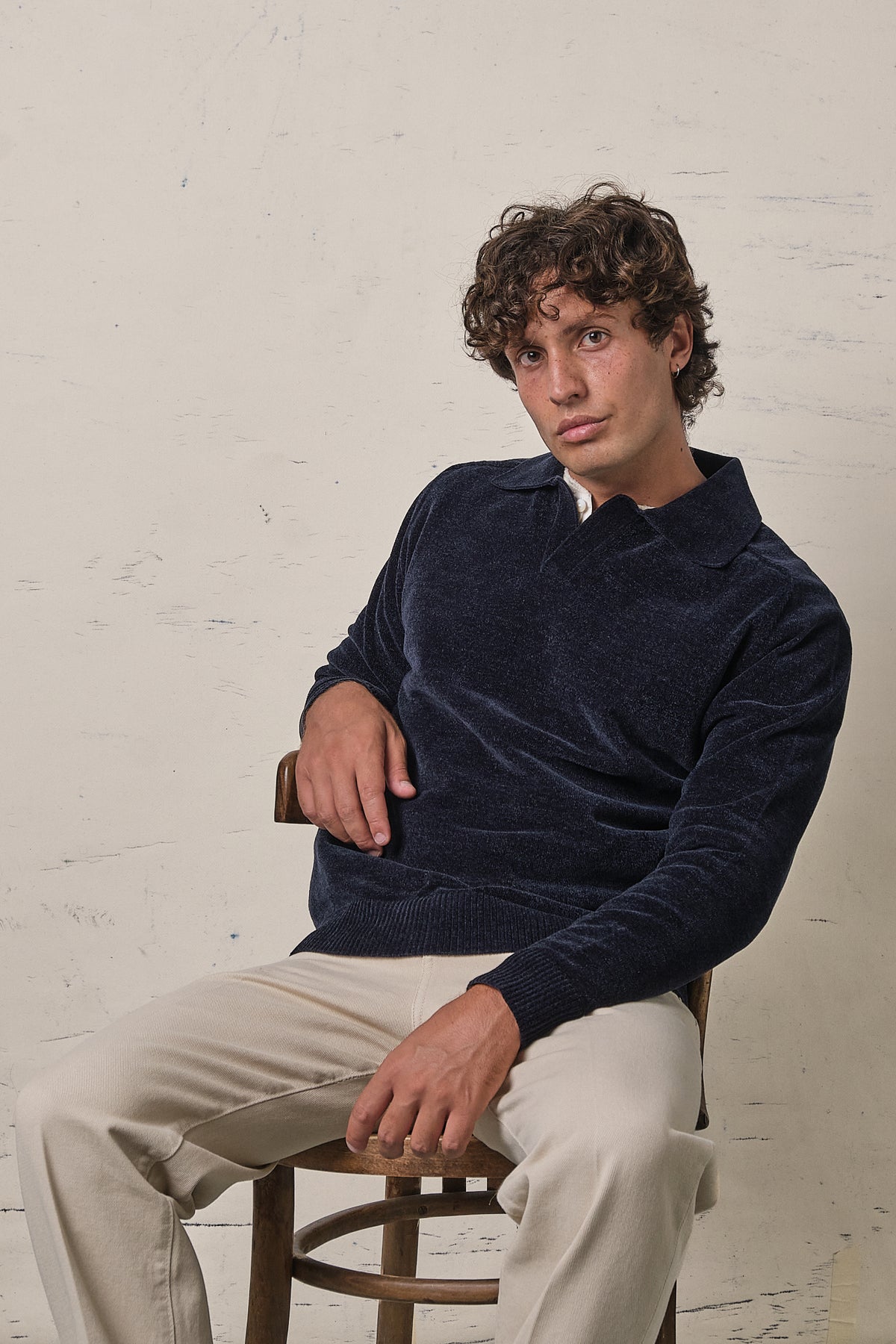 Jeordie's Polo Skipper Ciniglia Bleu