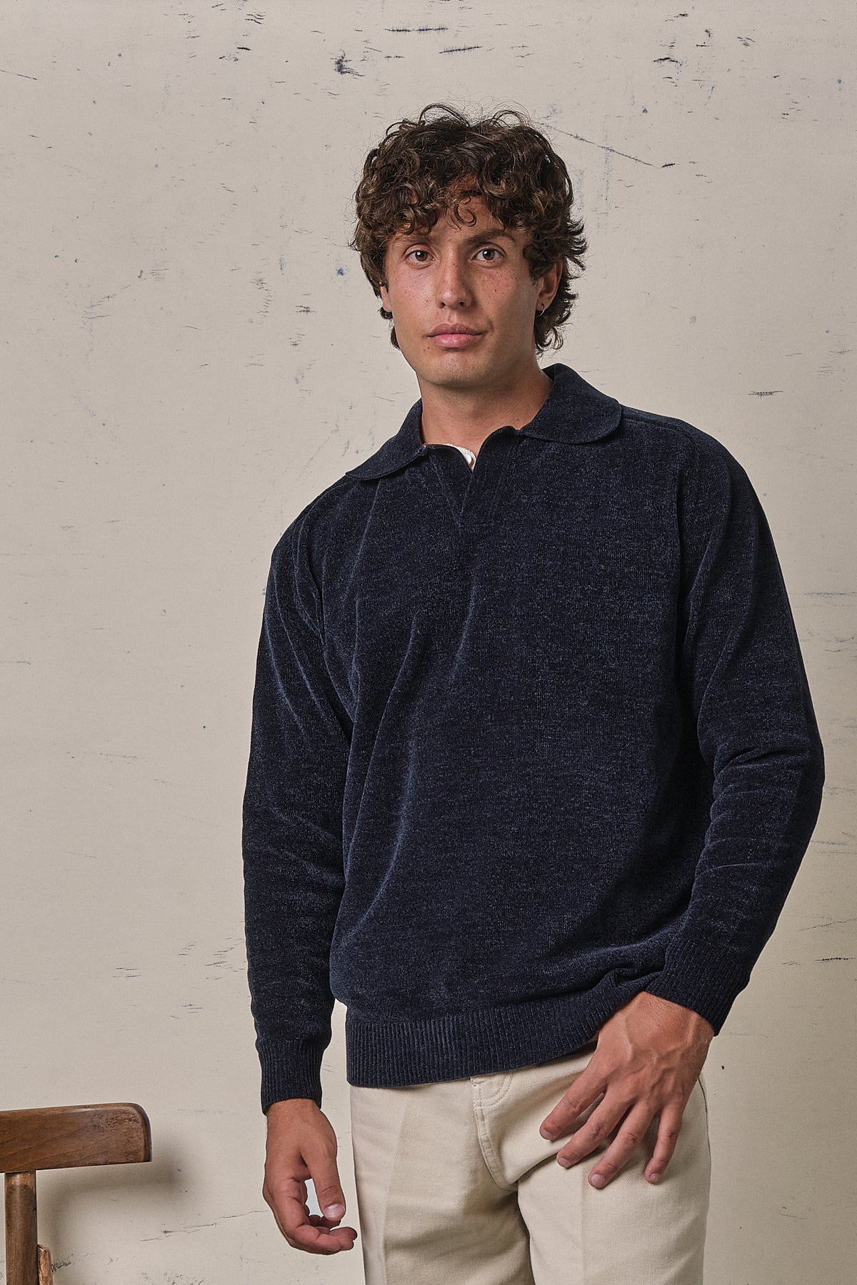 Jeordie's Polo Skipper Ciniglia Bleu