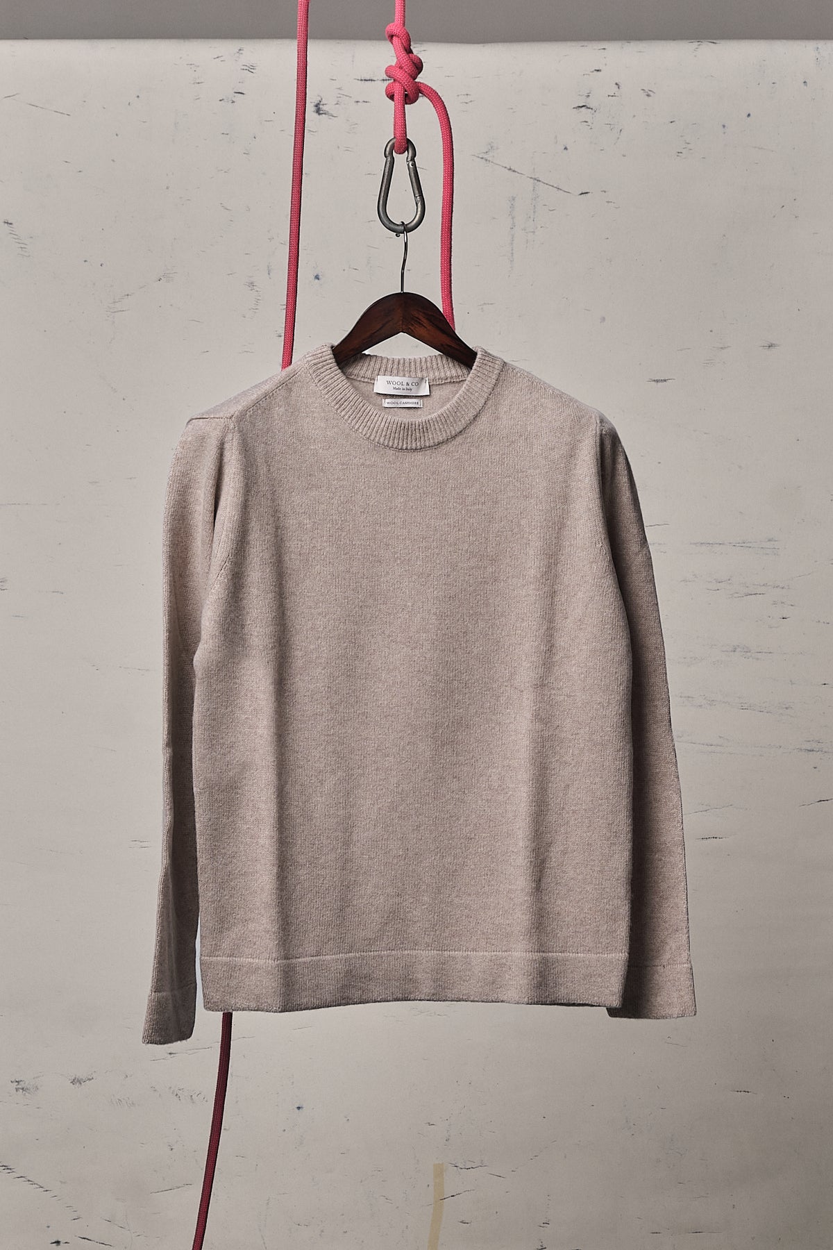 Wool & Co Maglia Lana/Cashmere Beige