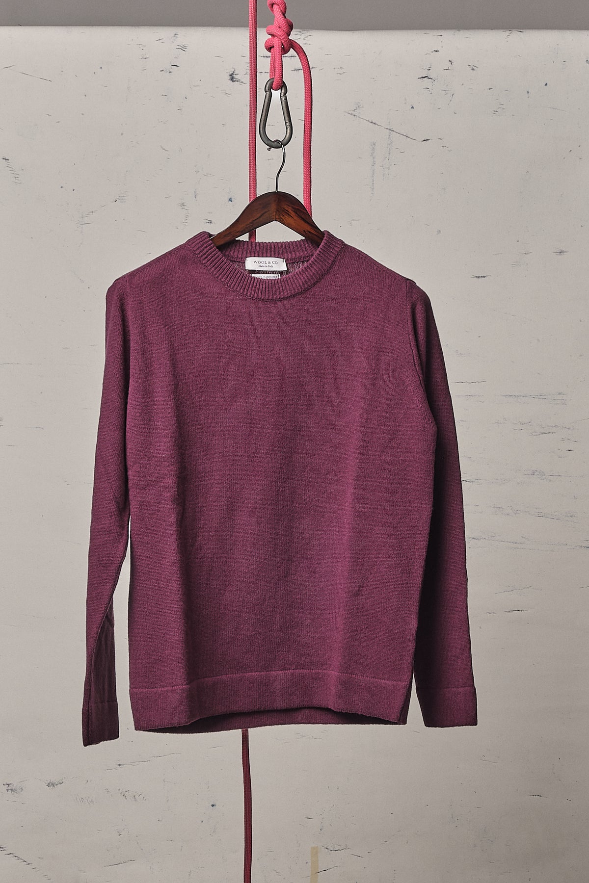 Wool & Co Maglia Lana/Cashmere Chianti