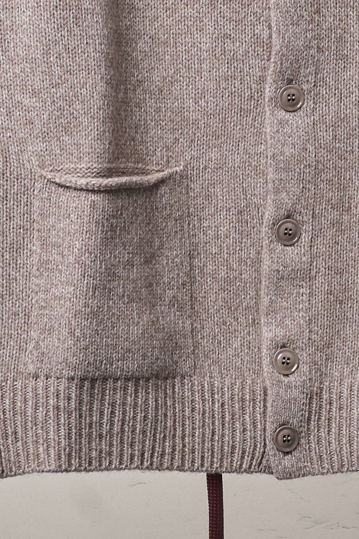 Wool & Co Camicia Moulinè Corteccia
