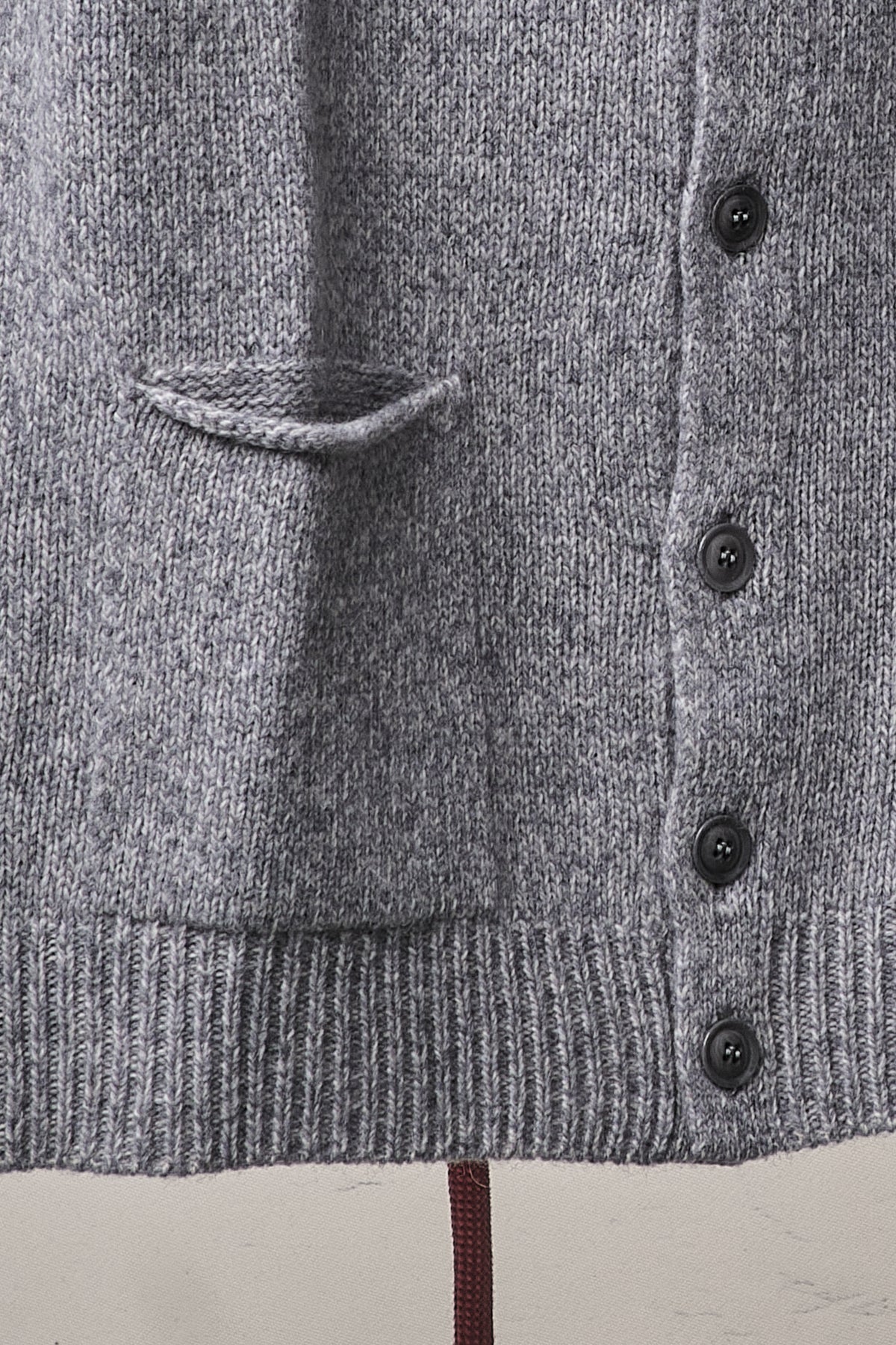 Wool & Co Camicia Moulinè Grey