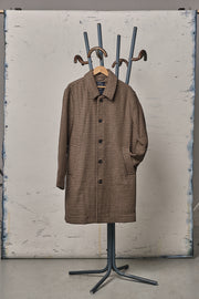 Impure Marin Coat Mixed Wool Pied de Poule
