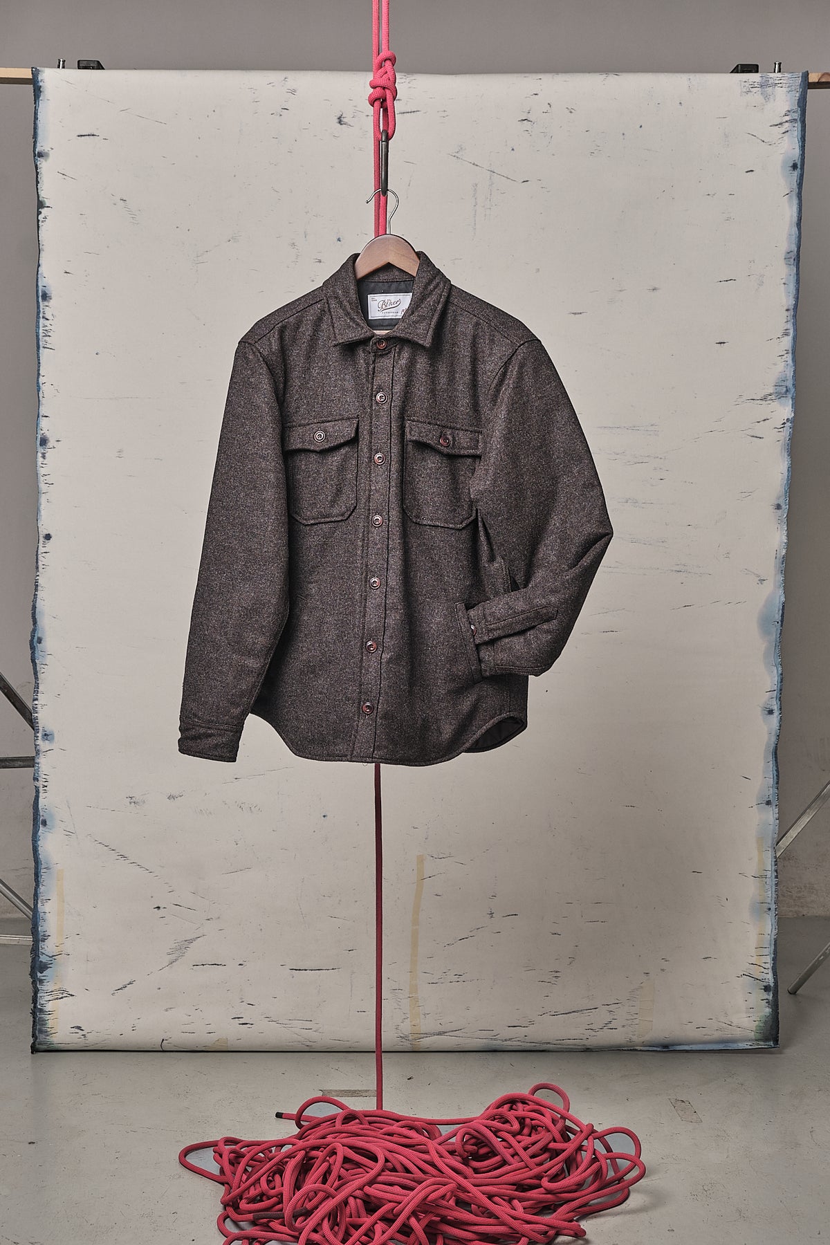 Blker Wool Donegal Hunter Brown