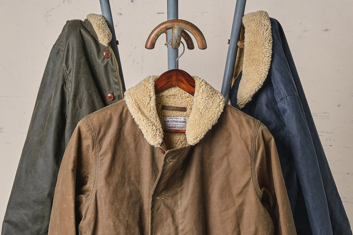Chesapeake's Wilson Deck Jacket Waxed HS Archive Green