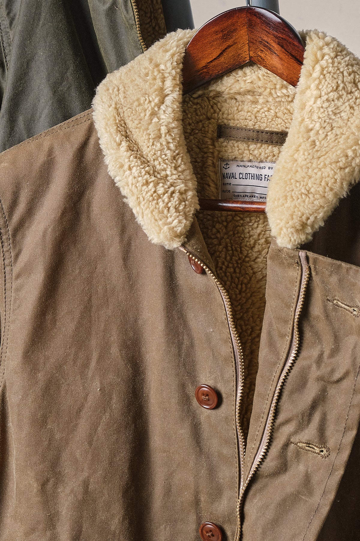 Chesapeake's Wilson Deck Jacket Waxed HS Sand