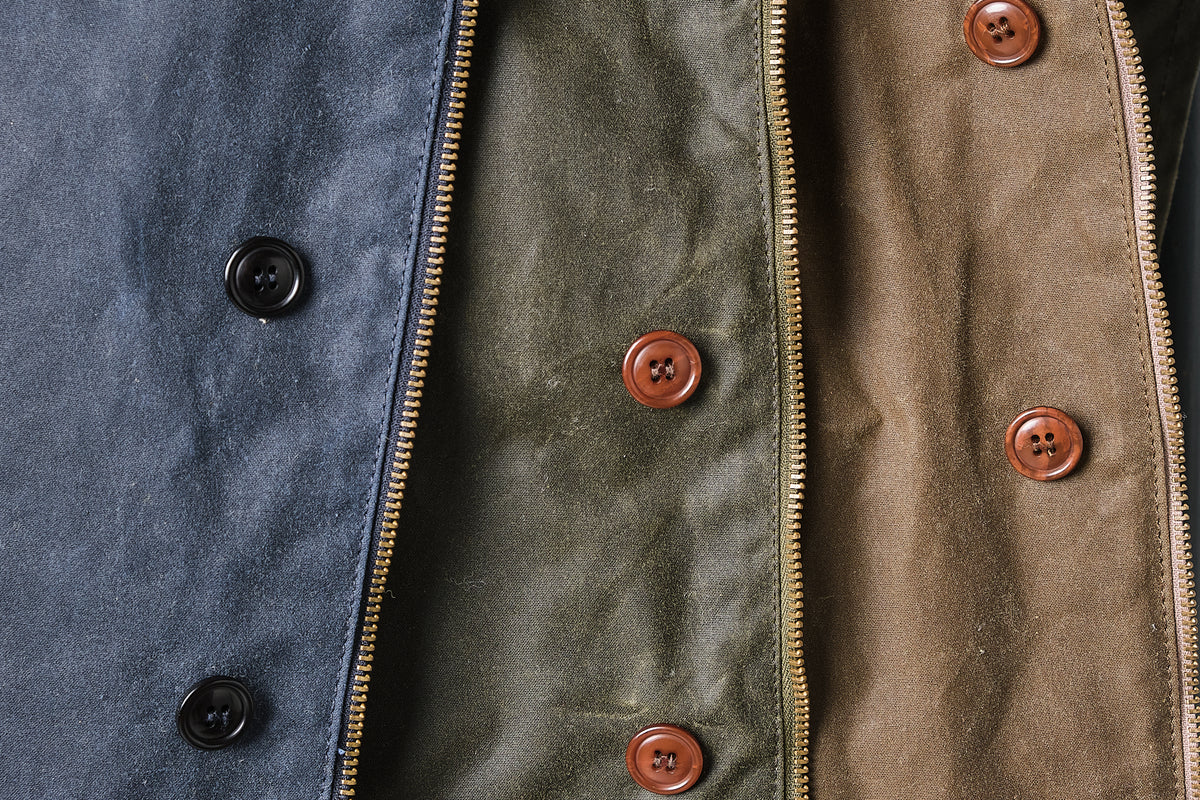 Chesapeake's Wilson Deck Jacket Waxed HS Archive Green