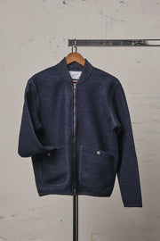 Blker Boiled Wool Jacket Moose Navy