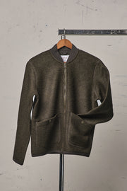 Blker Boiled Wool Jacket Moose Green