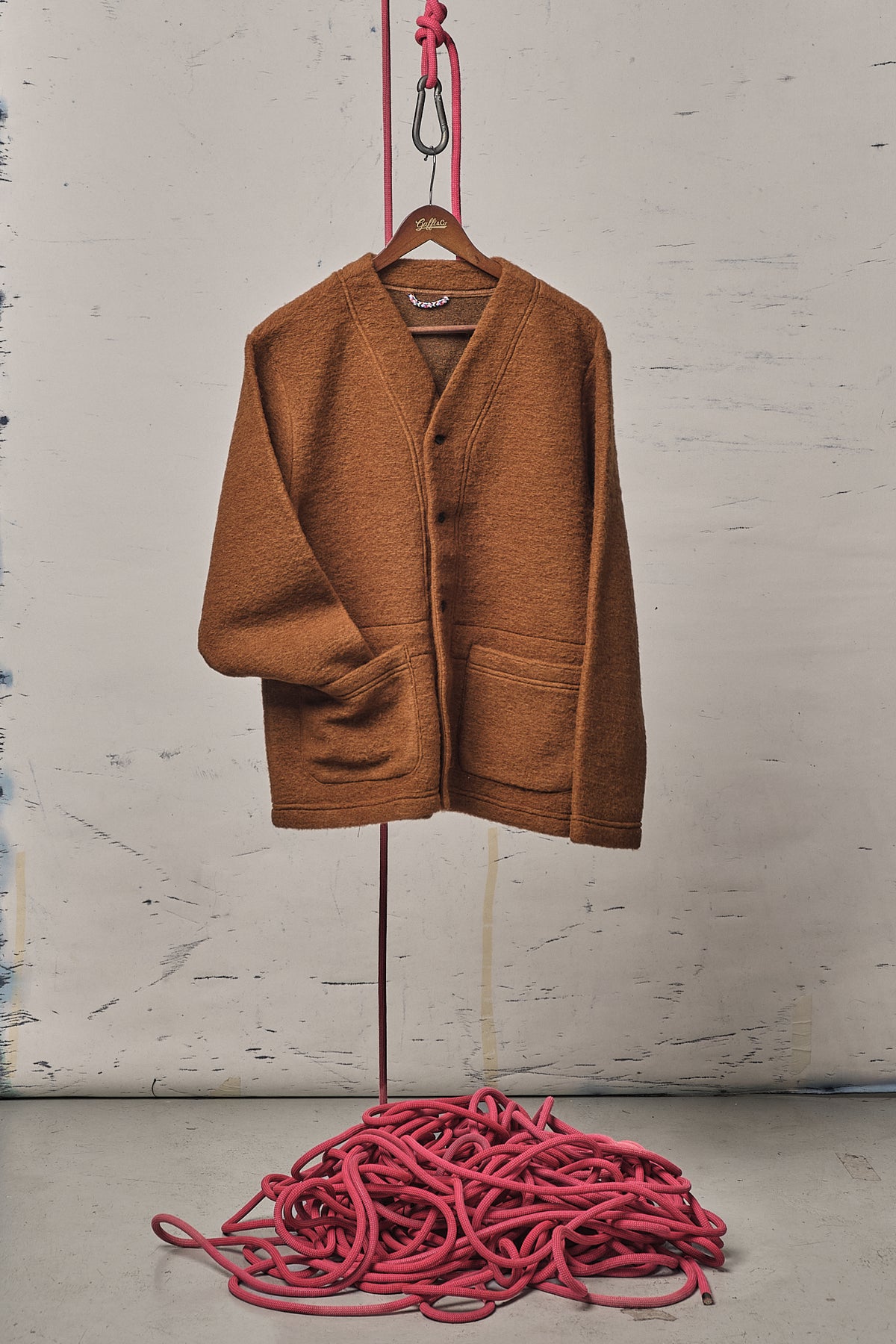 Madson X Gaffi & Co. Cardigan Beige