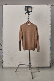 Gaffi & Co. Maglia Girocollo Moulinè Cammello