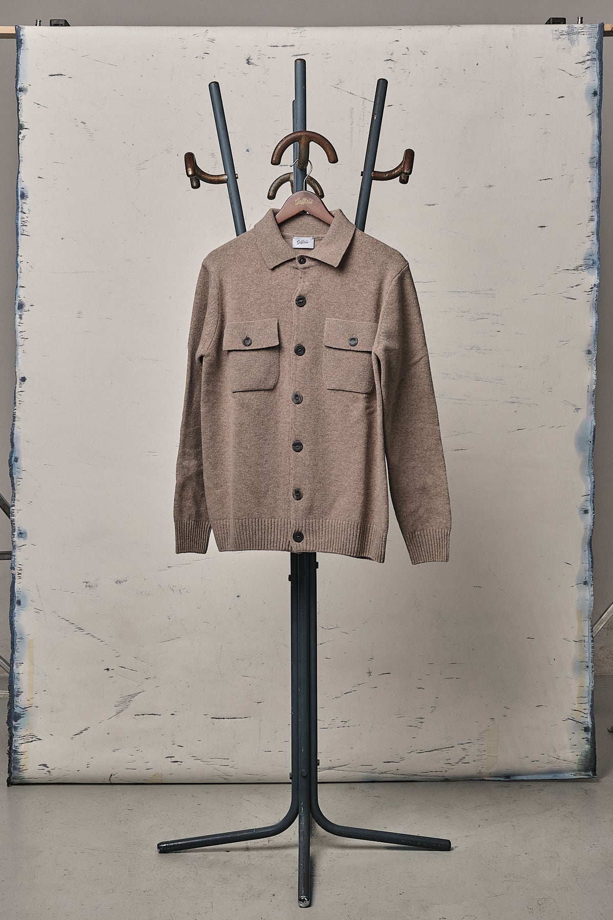 Gaffi & Co. Giacca Bottoni con Taschini Beige