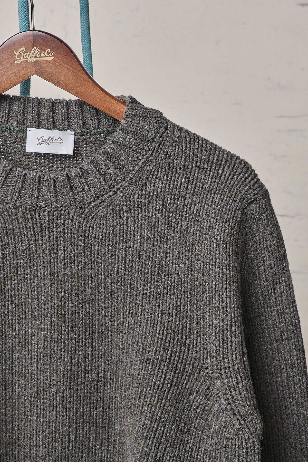 Gaffi & Co. Maglia Girocollo Lana Muschio