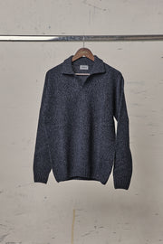 Gaffi & Co. Polo Skipper Moulinè Blu