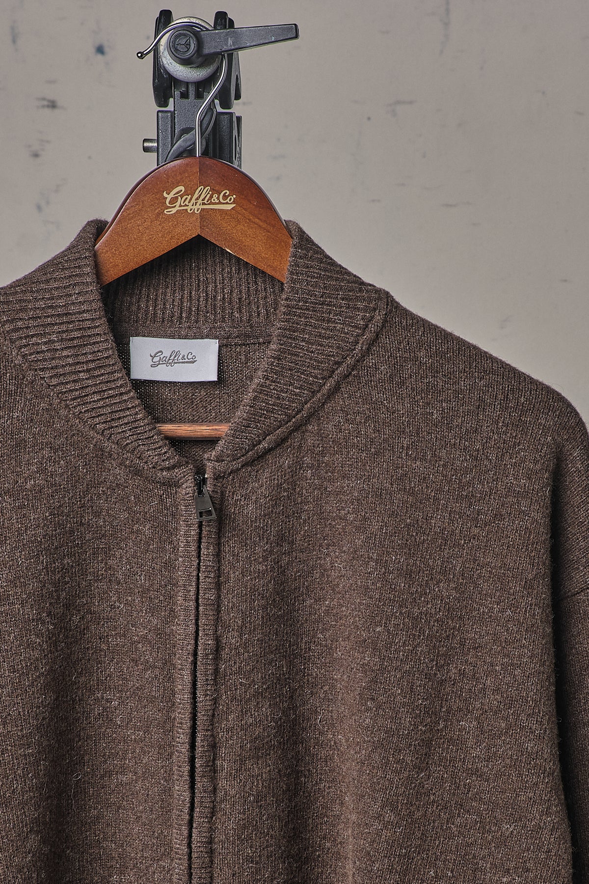 Gaffi & Co. Bomber Zip Relaxed Moro