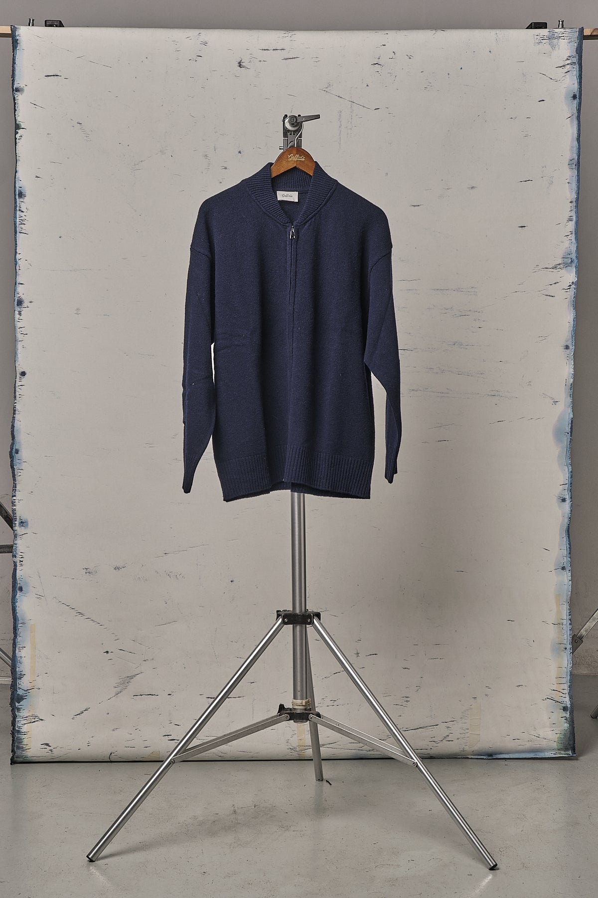 Gaffi & Co. Bomber Zip Relaxed Blu