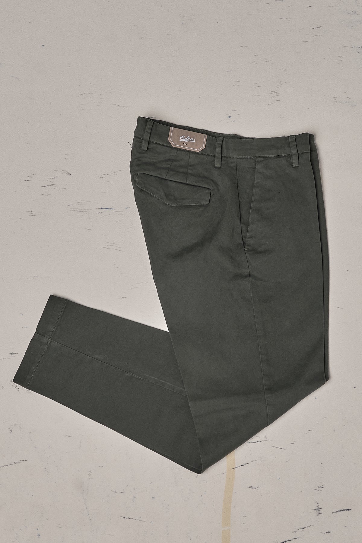 Gaffi & Co. Pantalone Cesare Cotone Militare