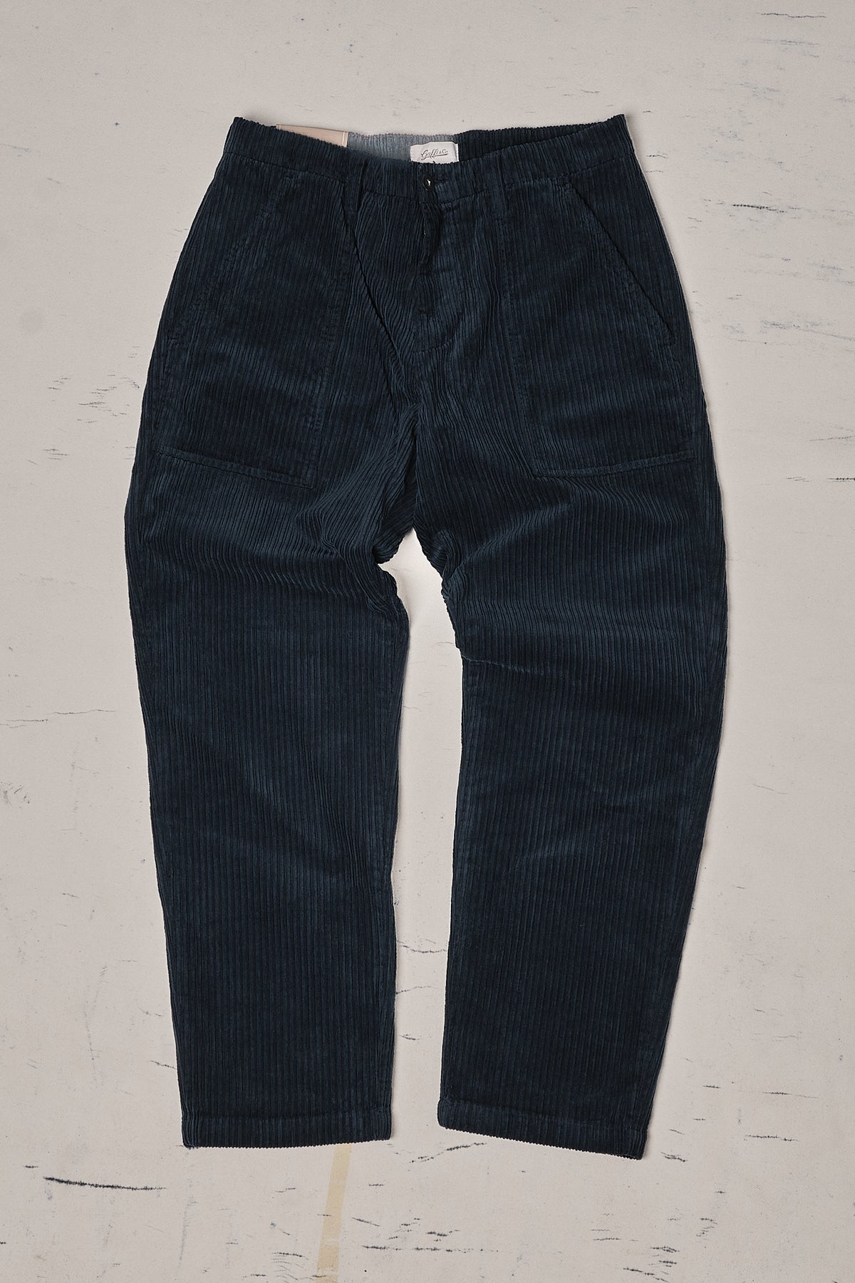Gaffi & Co. Pantalone Fatigue Velluto Navy