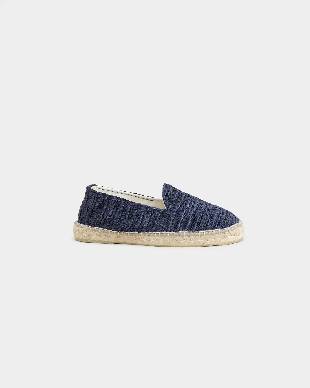 Manebì Raffia Stripes Espadrilles Yucatan Navy