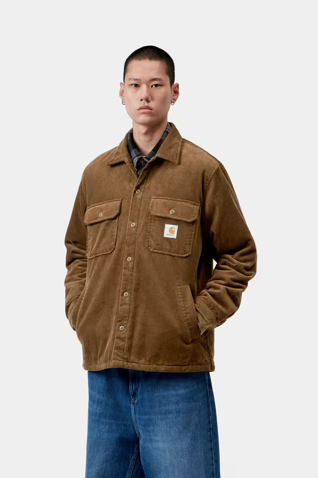 Carhartt WIP Whitsome Shirt Jac H Brown