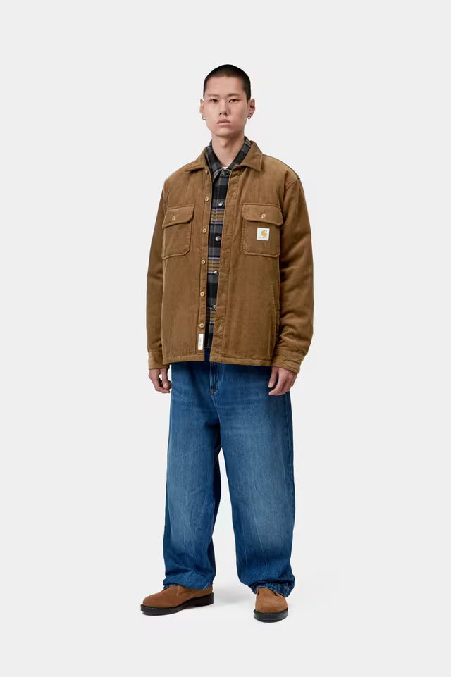Carhartt WIP Whitsome Shirt Jac H Brown