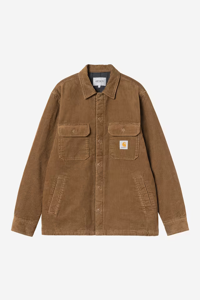 Carhartt WIP Whitsome Shirt Jac H Brown