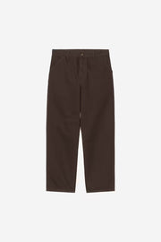 Carhartt WIP Single Knee Pant Tobacco Rinsed