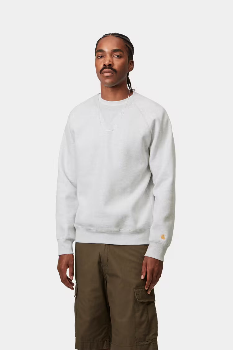 Carhartt WIP Chase Sweatshirt Ash Heather/Gold